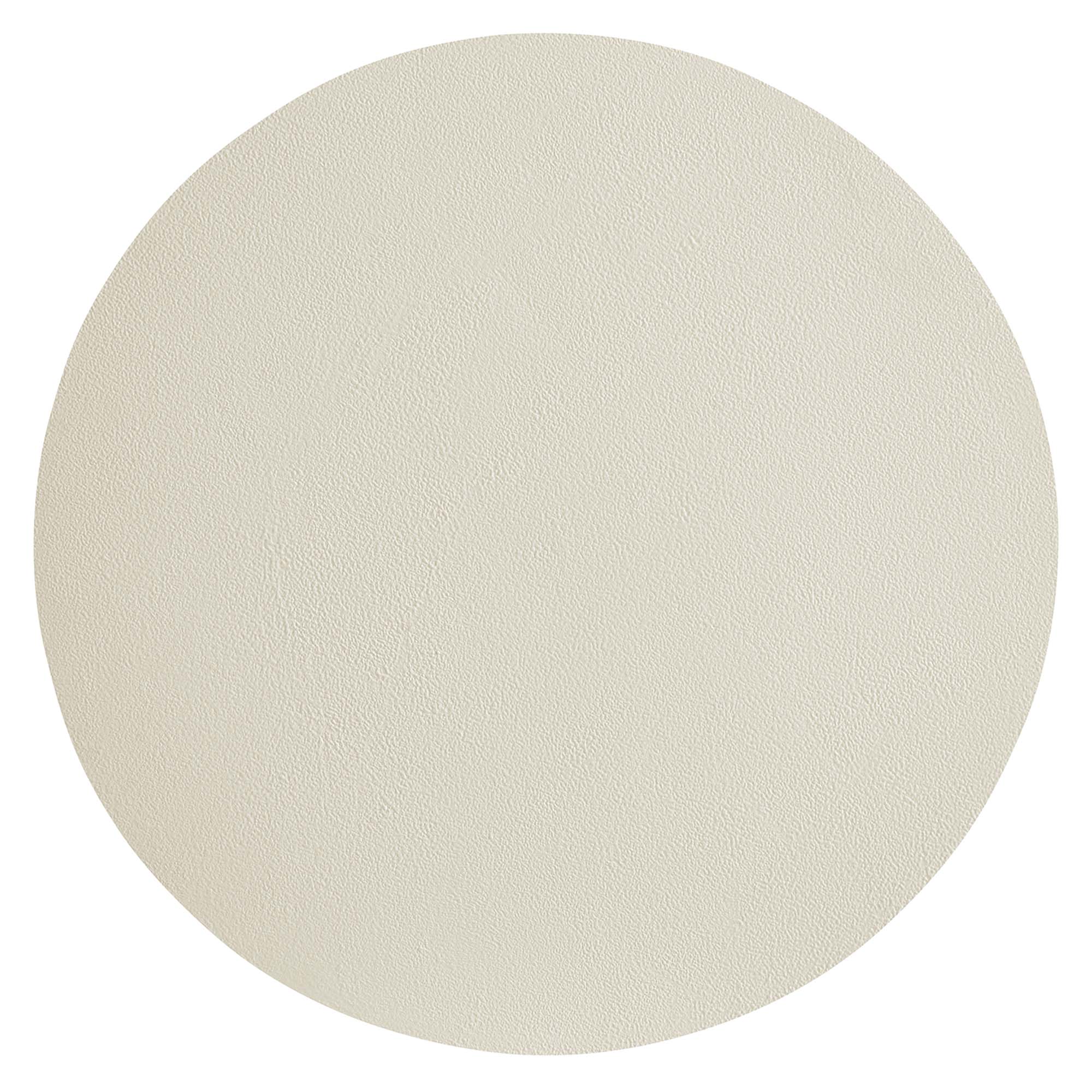 Caspian Round Concrete Side Table - White