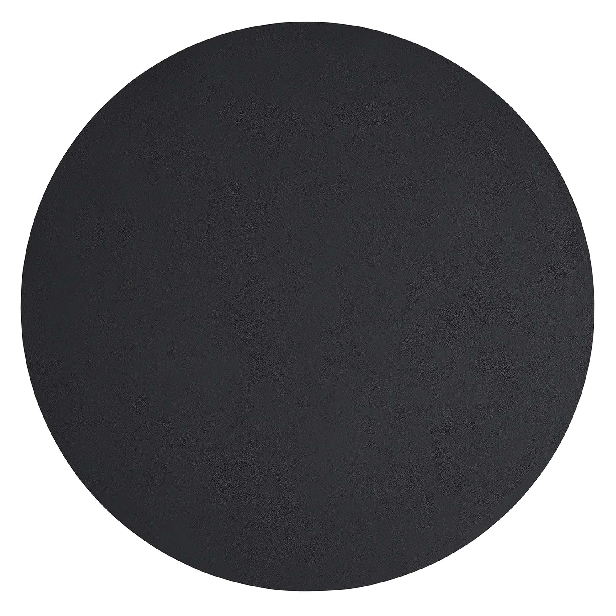 Caspian 40" Round Concrete Dining Table - Black