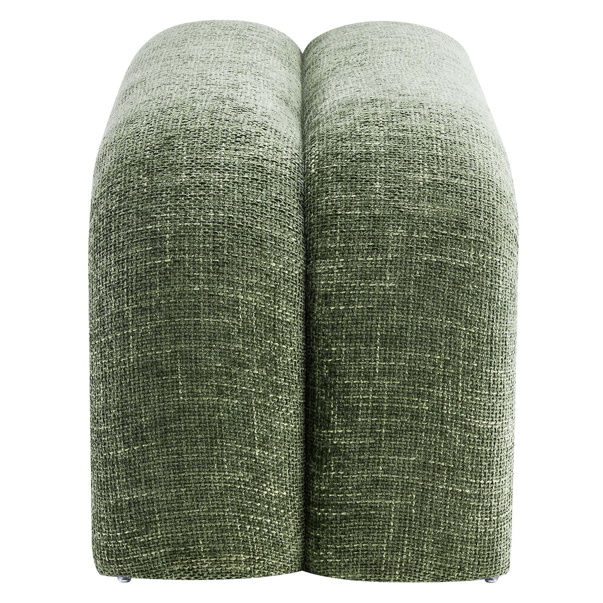 Dax 50.5" Chenille Upholstered Accent Bench - Basil