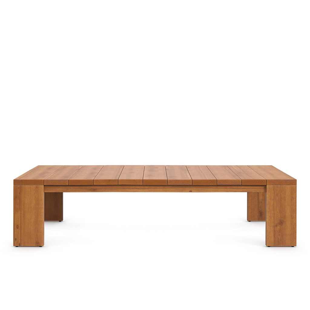 Tahoe 5-Piece Outdoor Patio Acacia Wood Furniture Set - Natural Cocoa