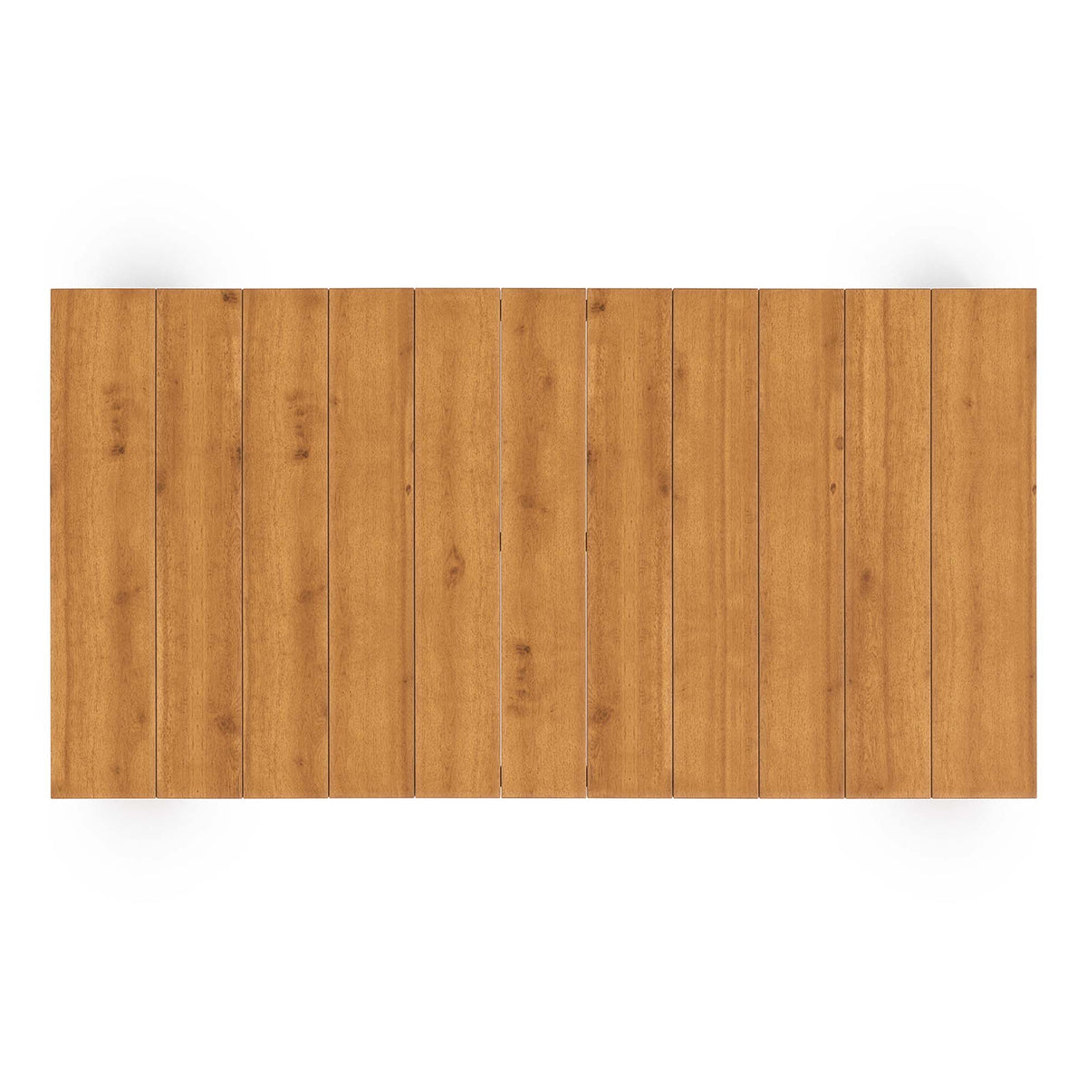 Tahoe 2-Piece Outdoor Patio Acacia Wood Sofa and Coffee Table Set - Natural Cocoa