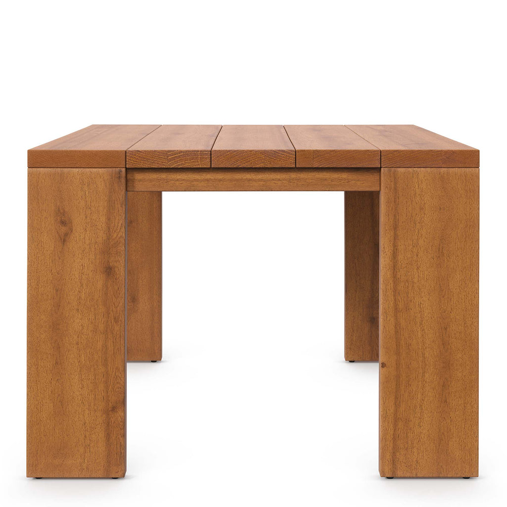 Tahoe 3-Piece Outdoor Patio Acacia Wood Furniture Set - Natural Cocoa