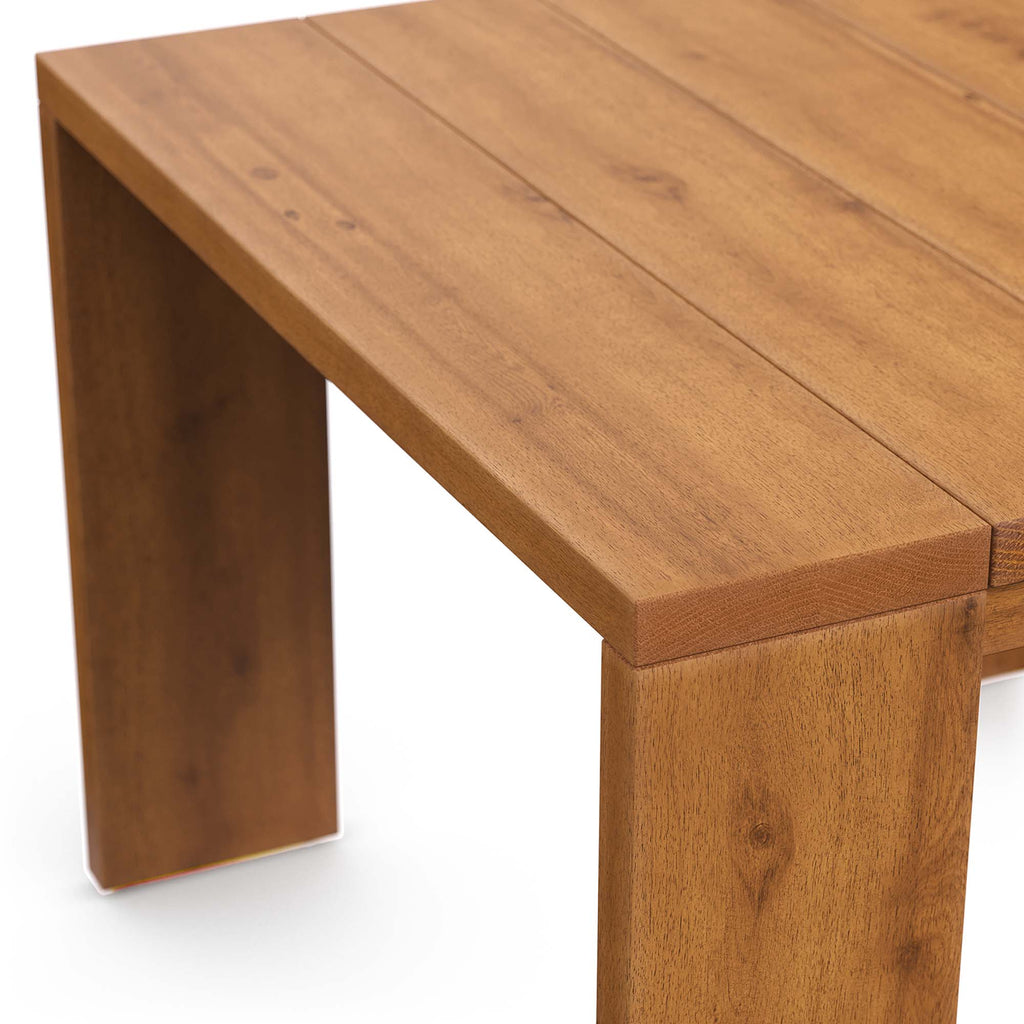Tahoe Outdoor Patio Acacia Wood Side Table - Natural