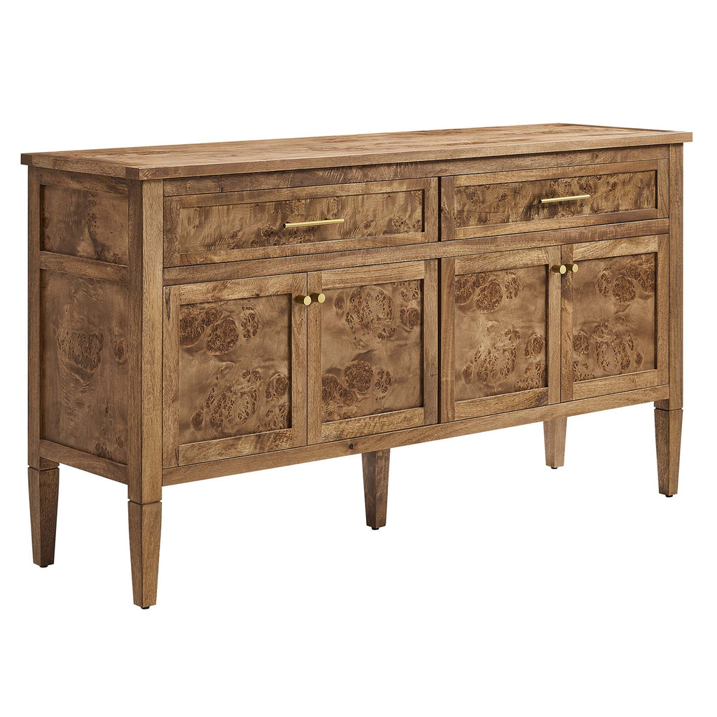 Elysian 62" Wood Sideboard - Brown