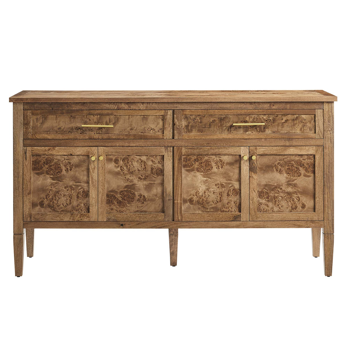 Elysian 62" Wood Sideboard - Brown