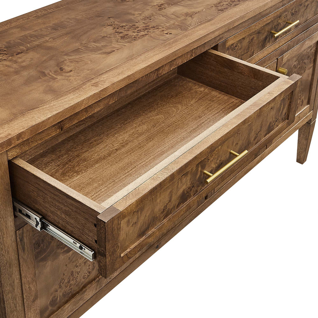 Elysian 62" Wood Sideboard - Brown