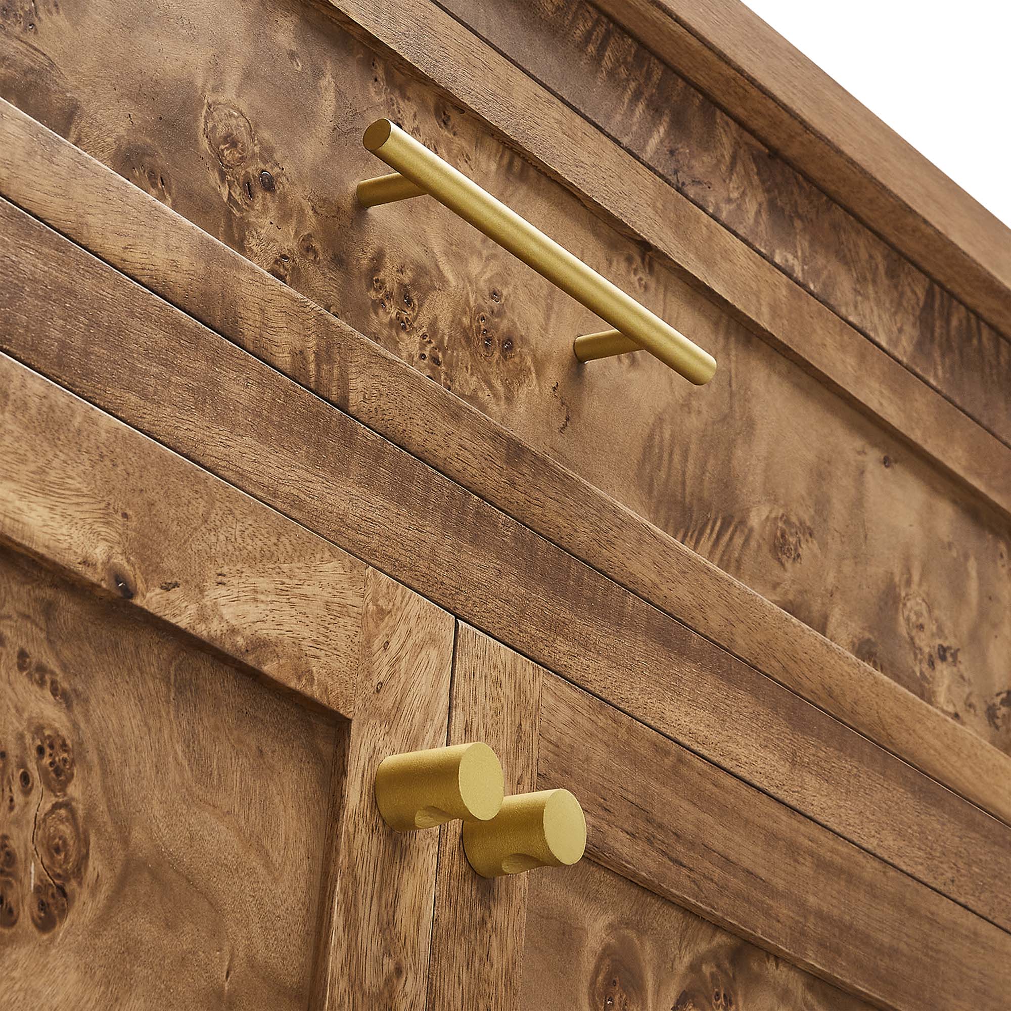 Elysian 62" Wood Sideboard - Brown