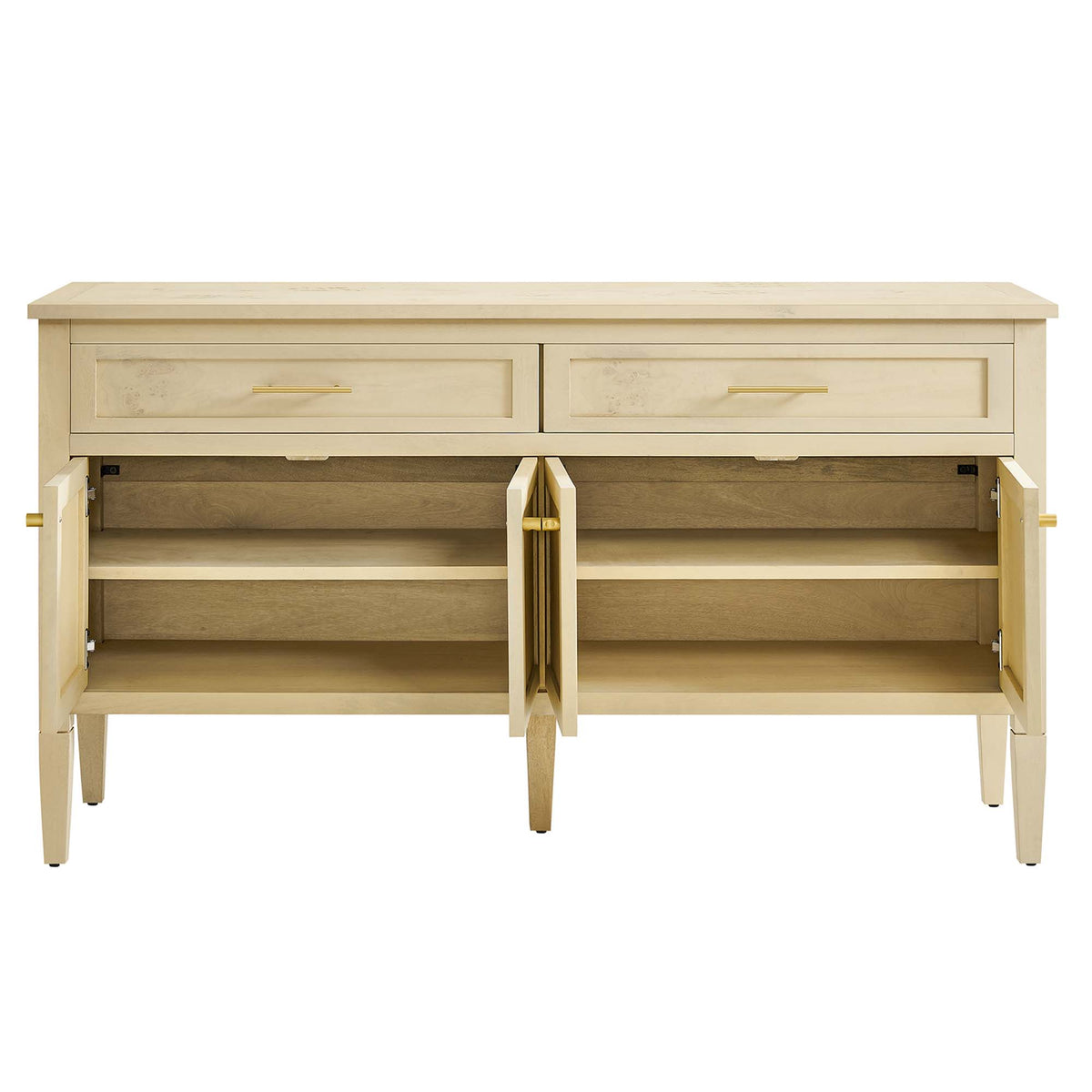 Elysian 62" Wood Sideboard - Bleached Burl