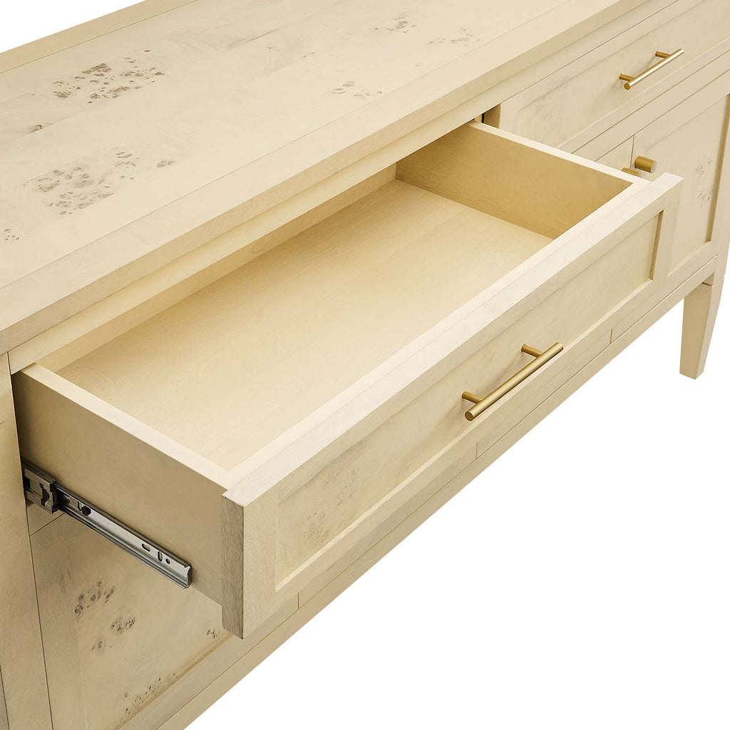 Elysian 62" Wood Sideboard - Bleached Burl