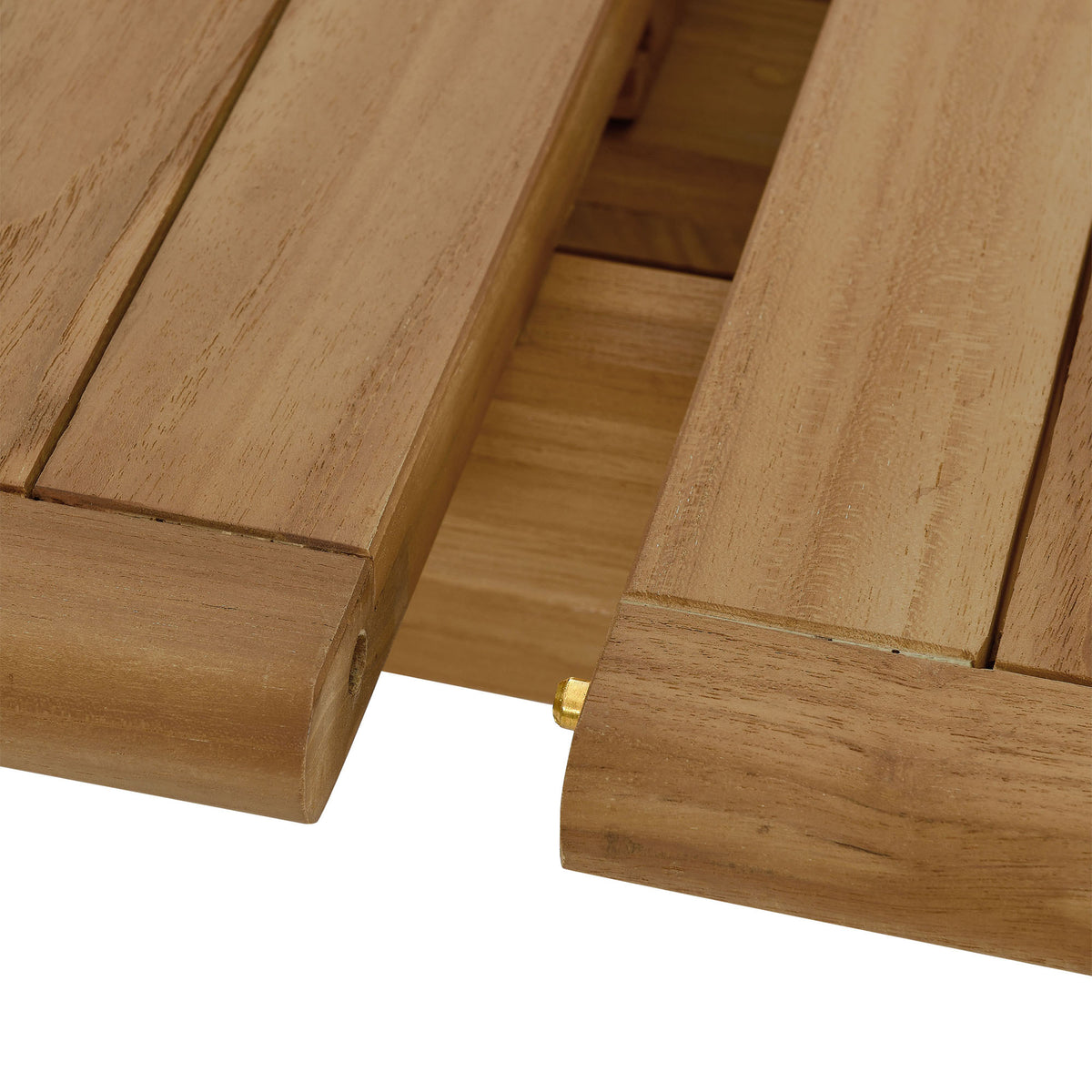 Vienna Outdoor Patio Teak Wood Extendable Dining Table - Natural