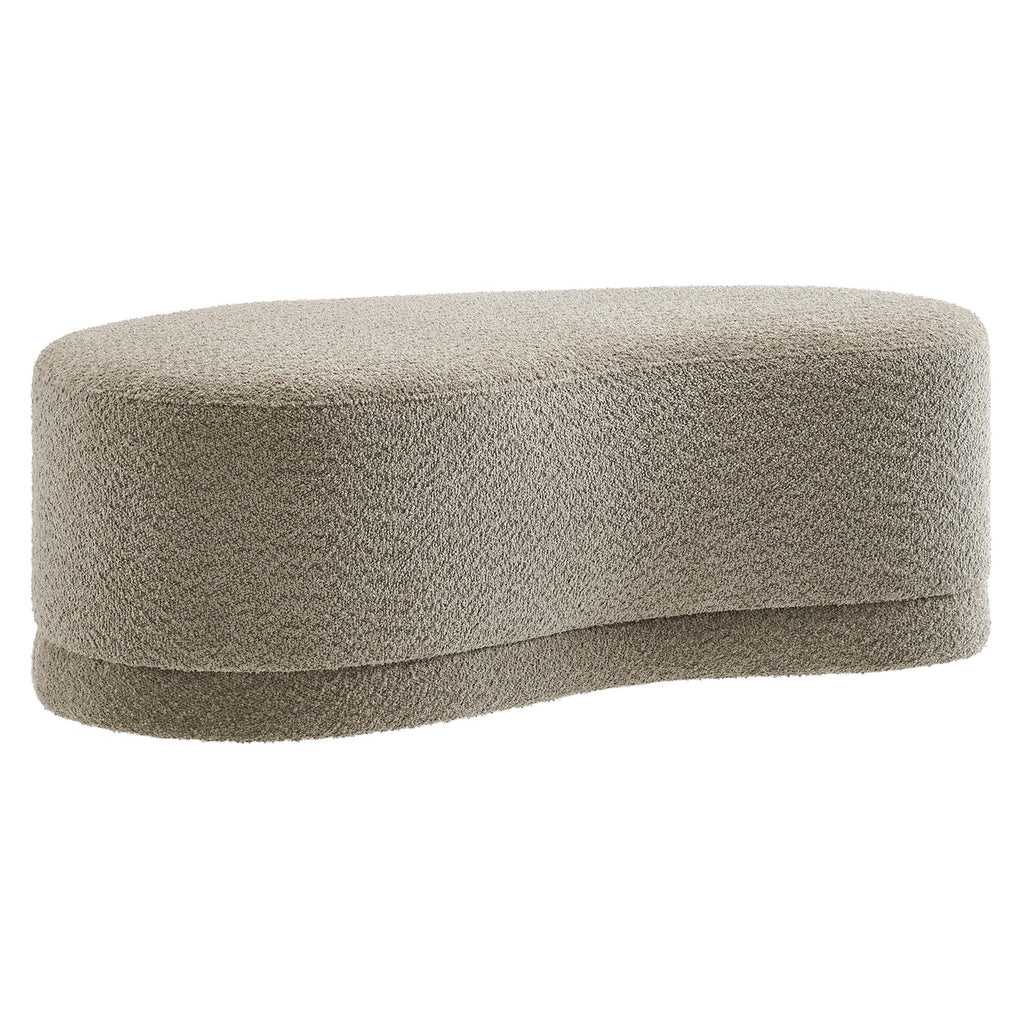 Nimbus 48" Upholstered Ottoman Bench - Oat