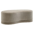 Nimbus 48" Upholstered Ottoman Bench - Oat