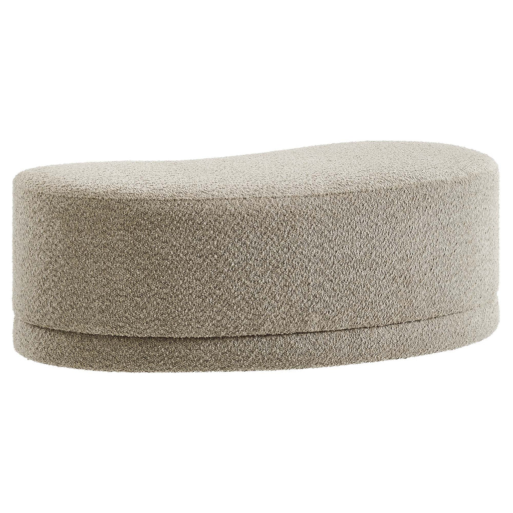 Nimbus 48" Upholstered Ottoman Bench - Oat