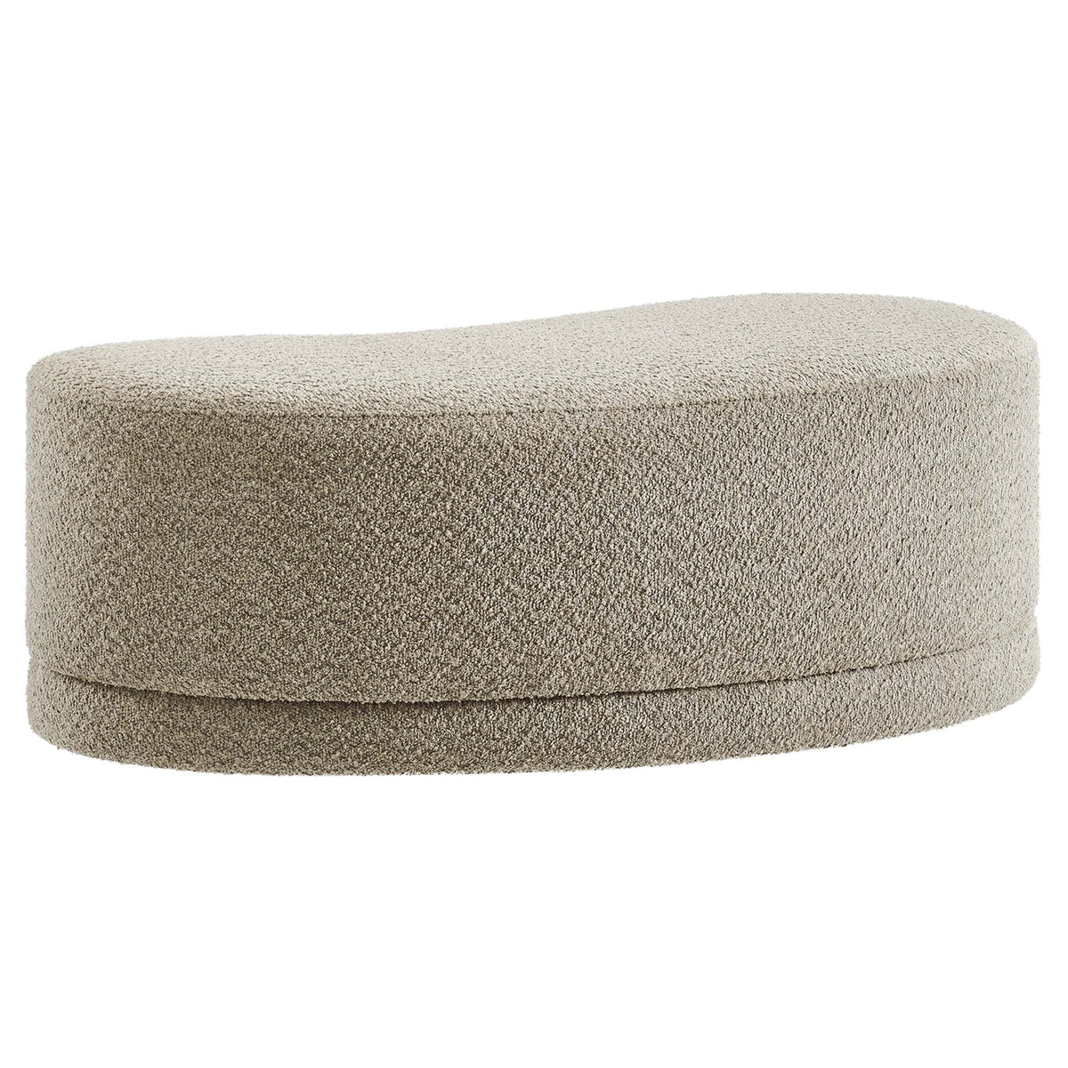 Nimbus 48" Upholstered Ottoman Bench - Oat