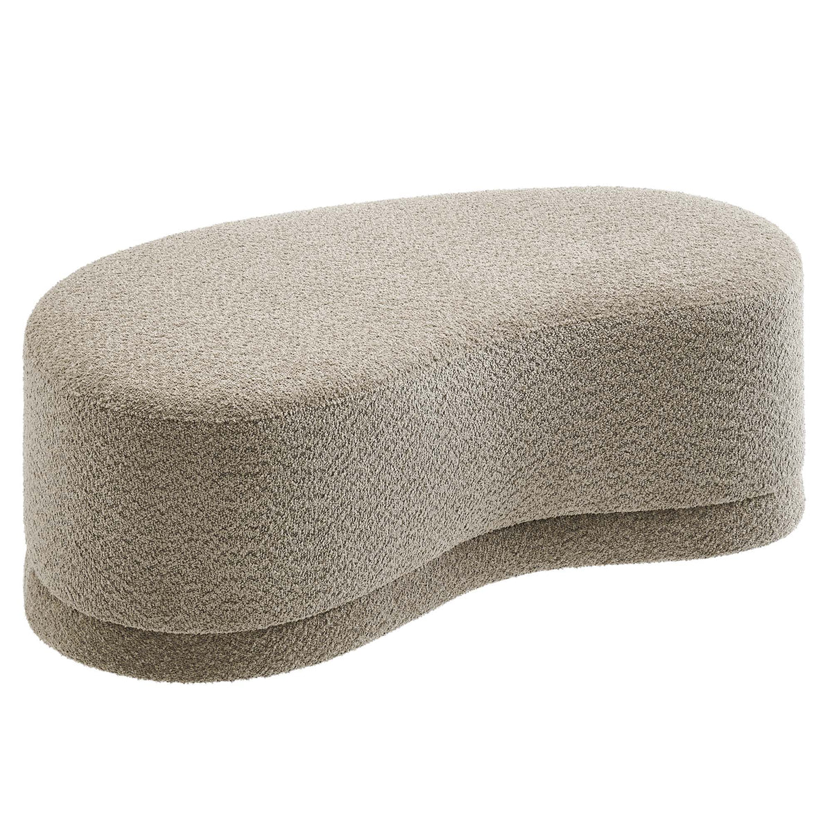 Nimbus 48" Upholstered Ottoman Bench - Oat