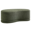Nimbus 48" Upholstered Ottoman Bench - Sage