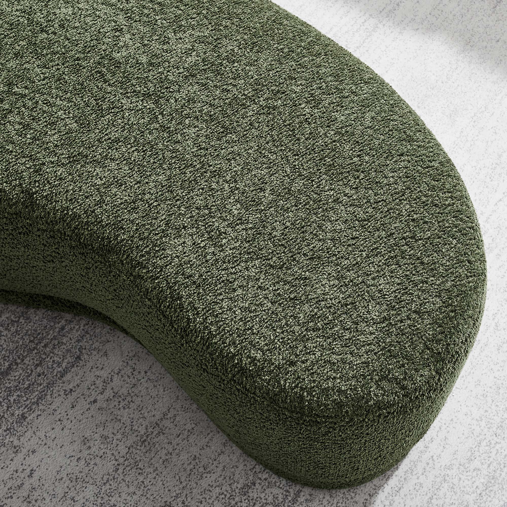 Nimbus 48" Upholstered Ottoman Bench - Sage