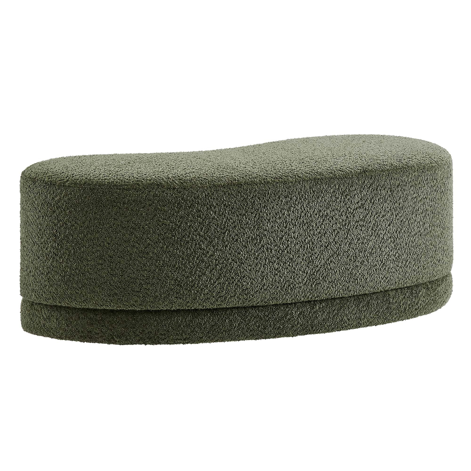 Nimbus 48" Upholstered Ottoman Bench - Sage