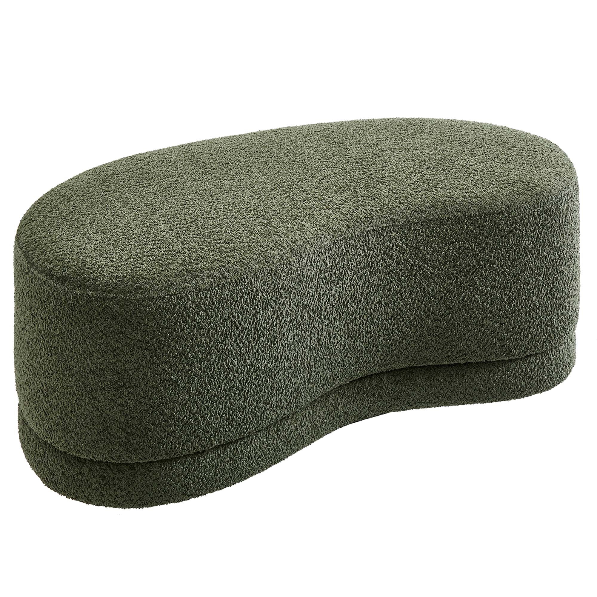 Nimbus 48" Upholstered Ottoman Bench - Sage