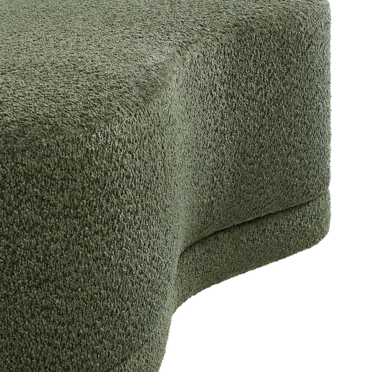 Nimbus 48" Upholstered Ottoman Bench - Sage