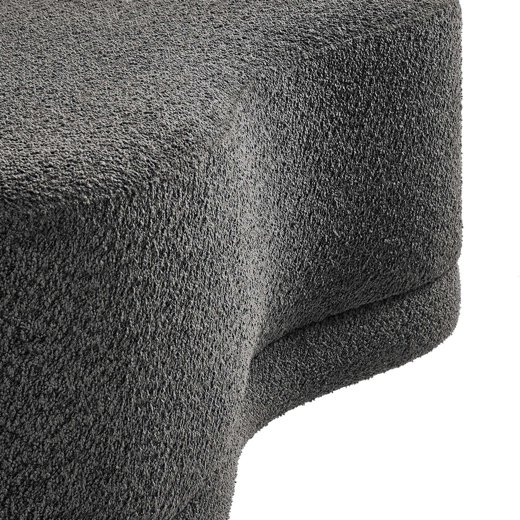 Nimbus 48" Upholstered Ottoman Bench - Cast Slate
