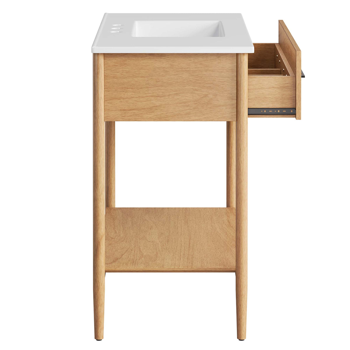 Zaire 36" Bathroom Vanity - Natural White