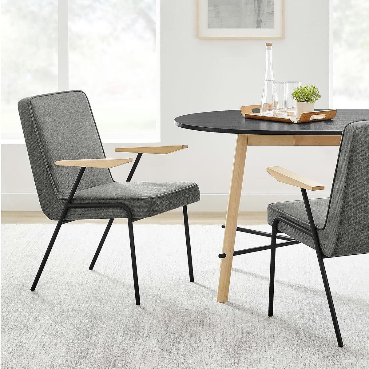Vista Dining Armchair - Slate