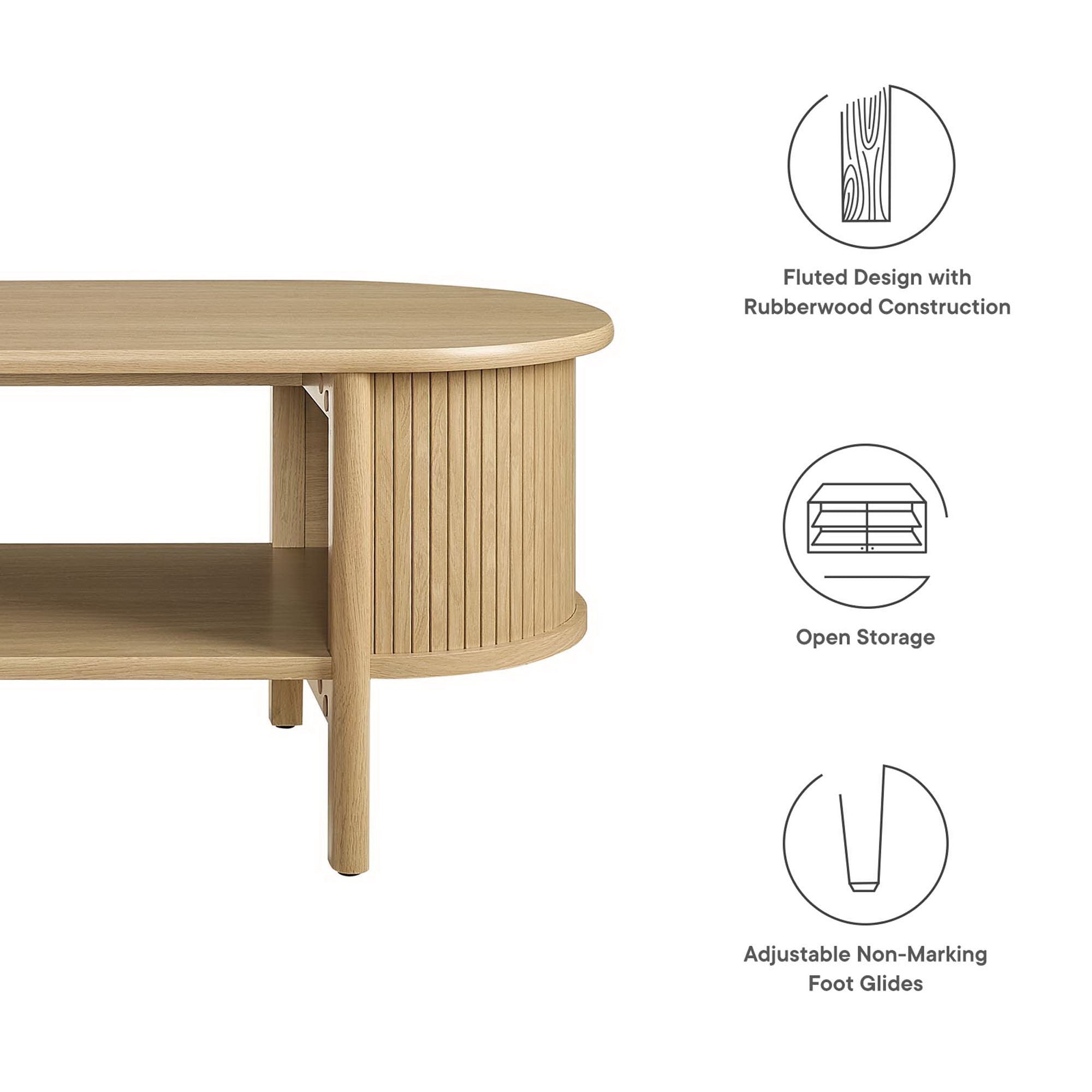 Cadence Coffee Table - Oak