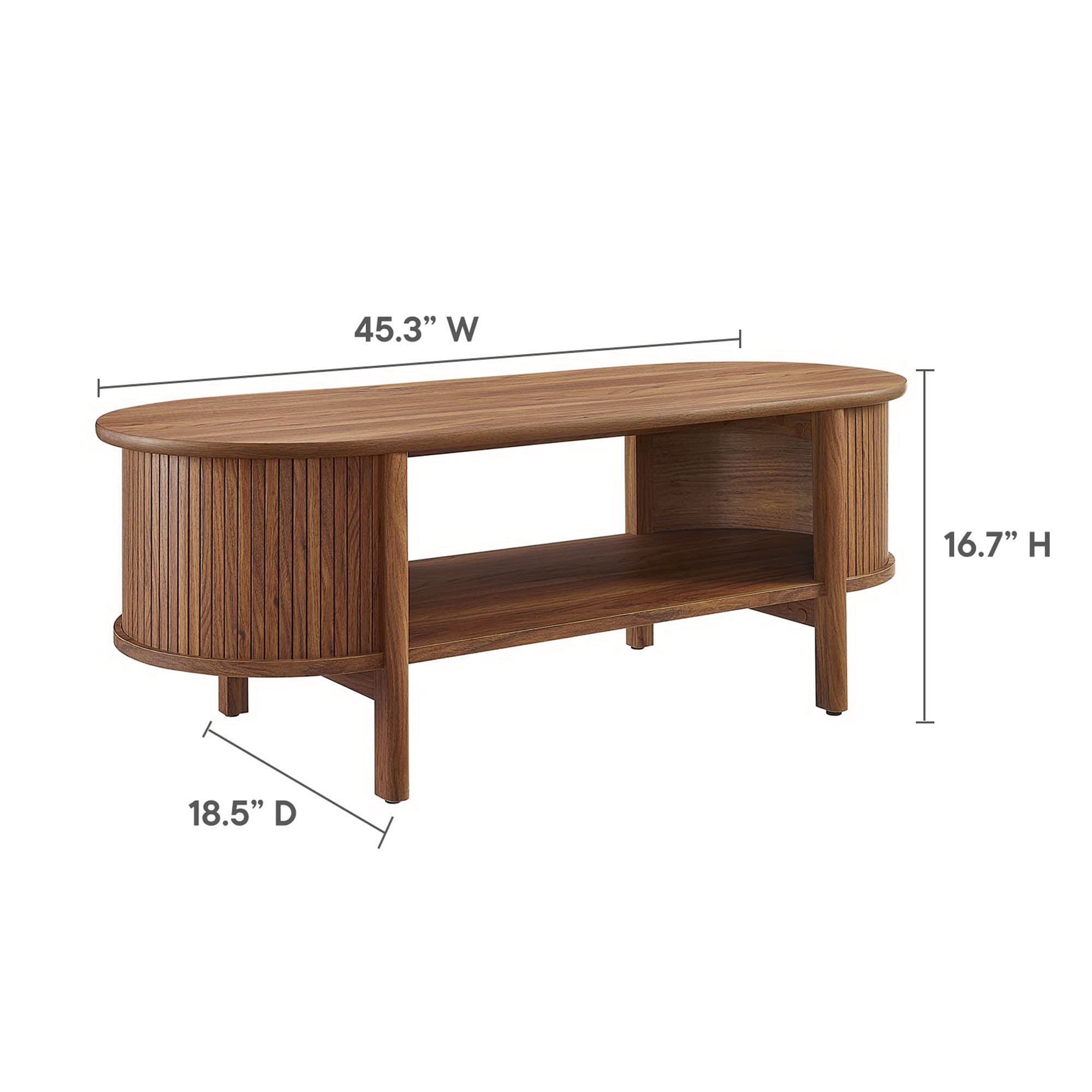 Cadence Coffee Table - Walnut