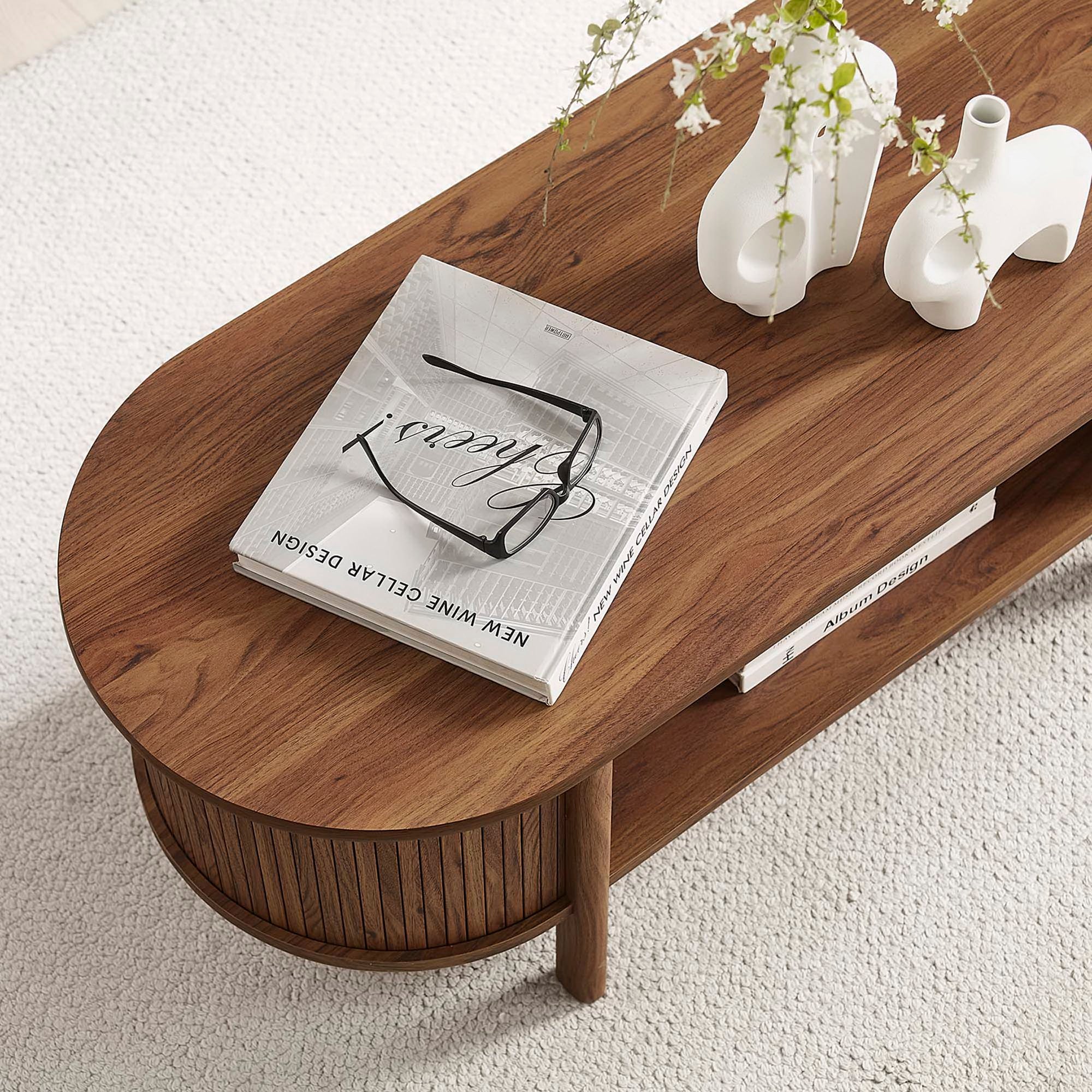Cadence Coffee Table - Walnut