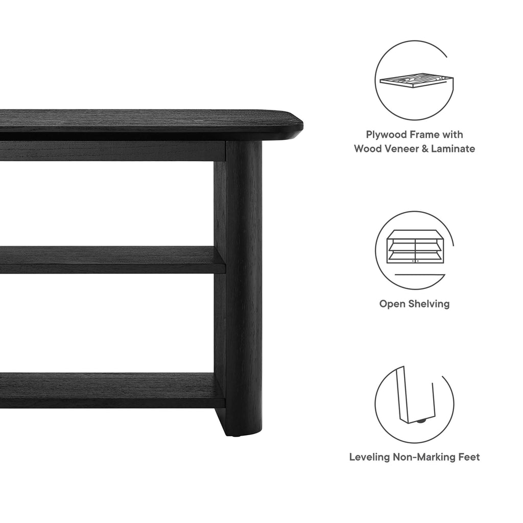 Calix 57" Console Table - Black