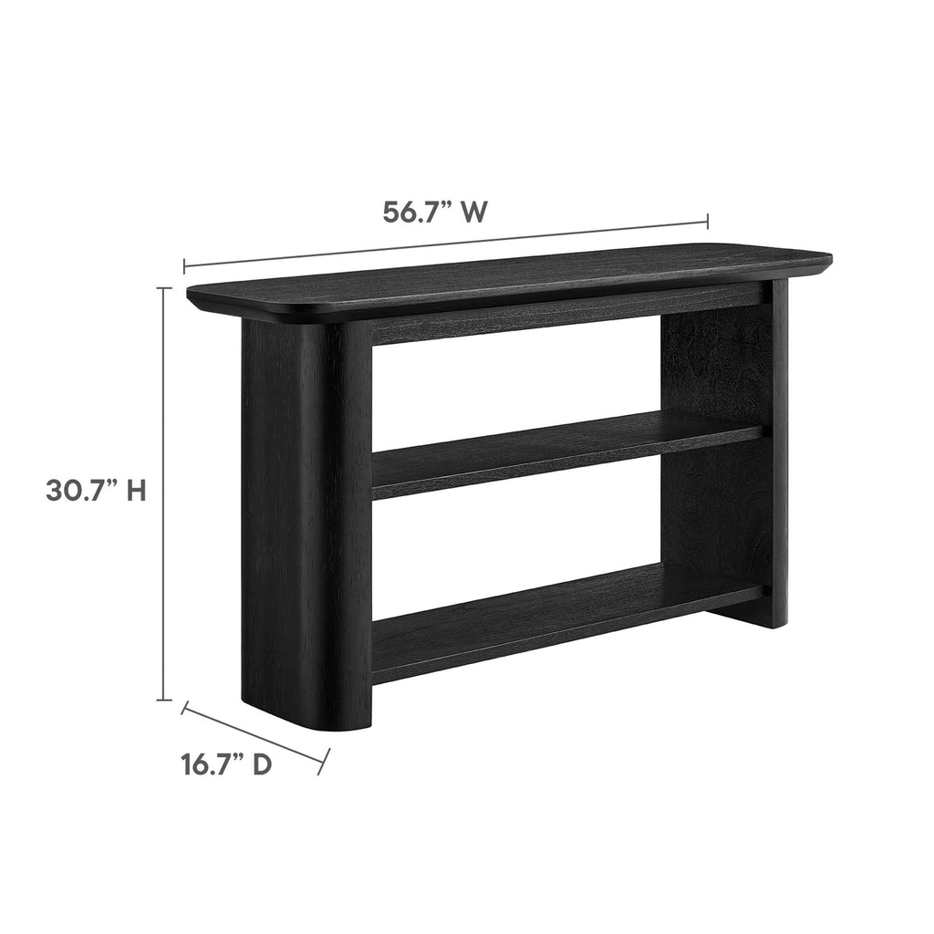 Calix 57" Console Table - Black