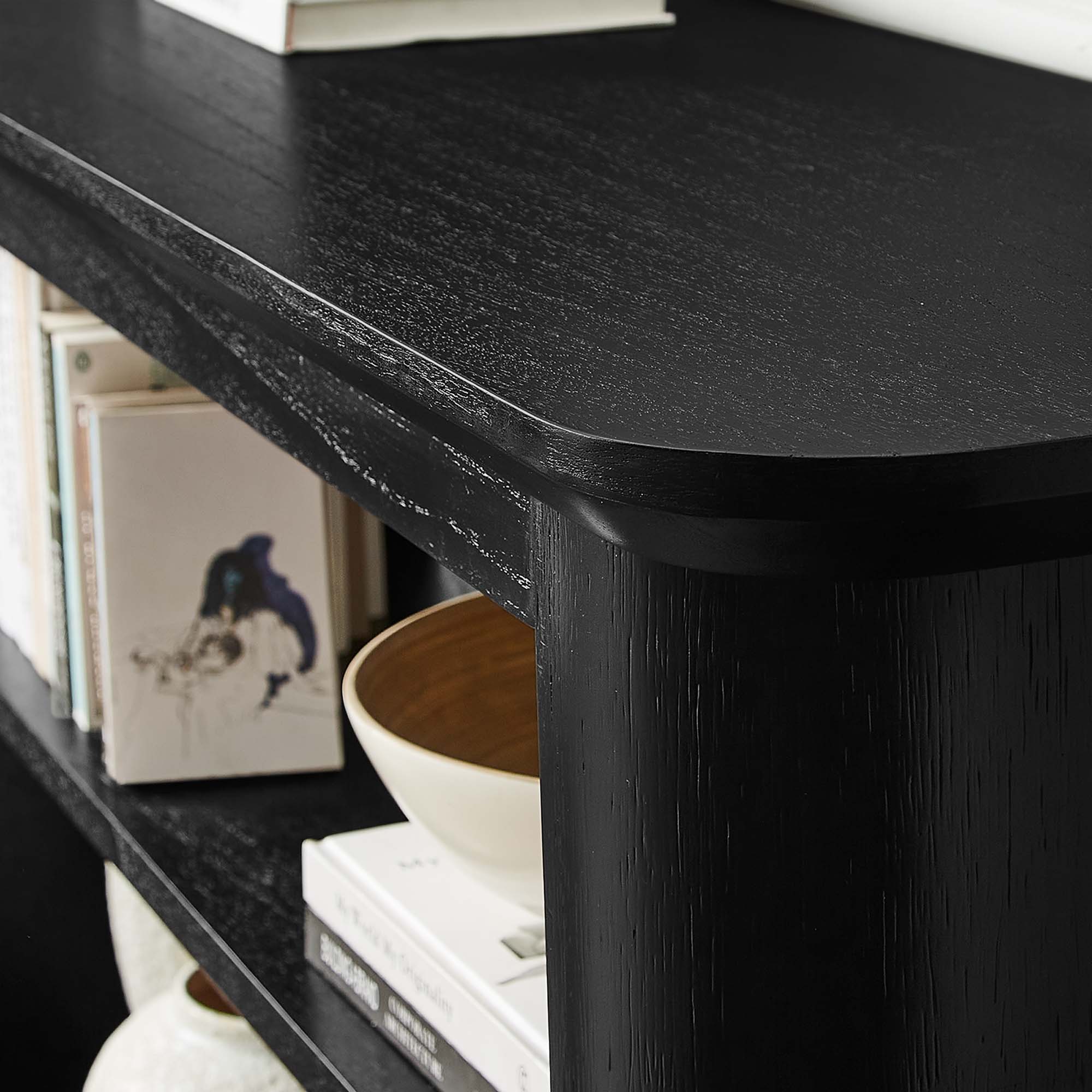 Calix 57" Console Table - Black