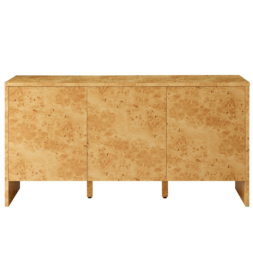Hudson 60" Burl Wood Sideboard - Natural