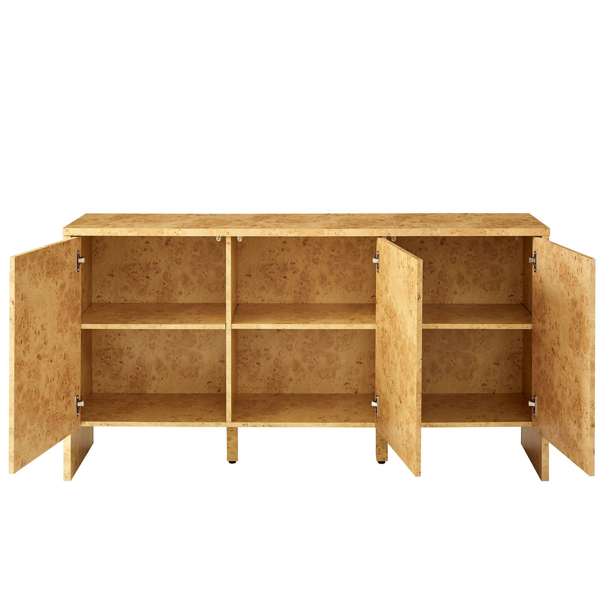 Hudson 60" Burl Wood Sideboard - Natural