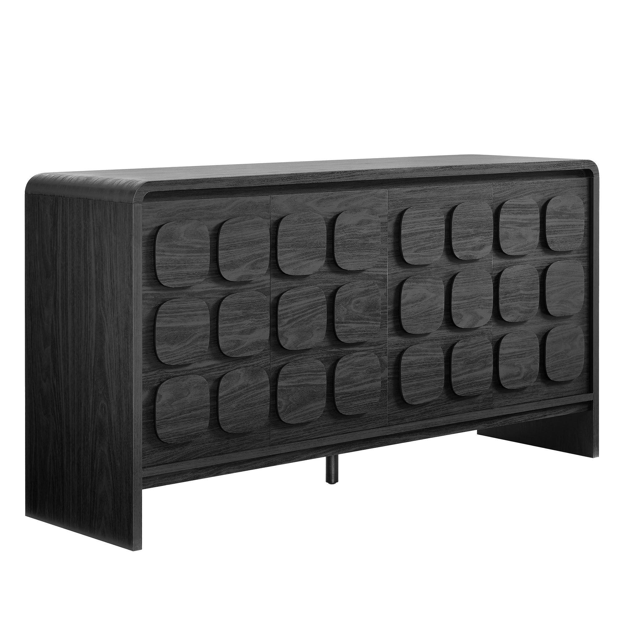 Toscana 61" Sideboard - Black