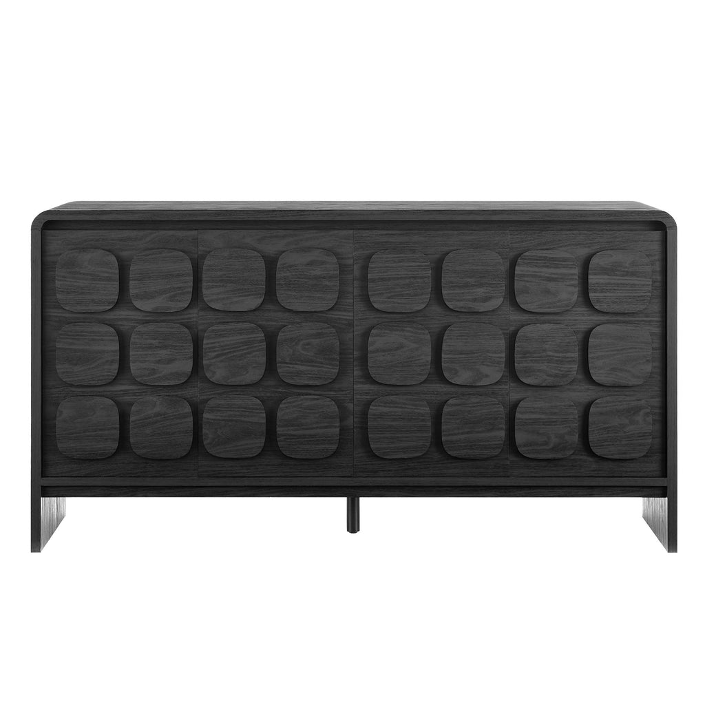Toscana 61" Sideboard - Black