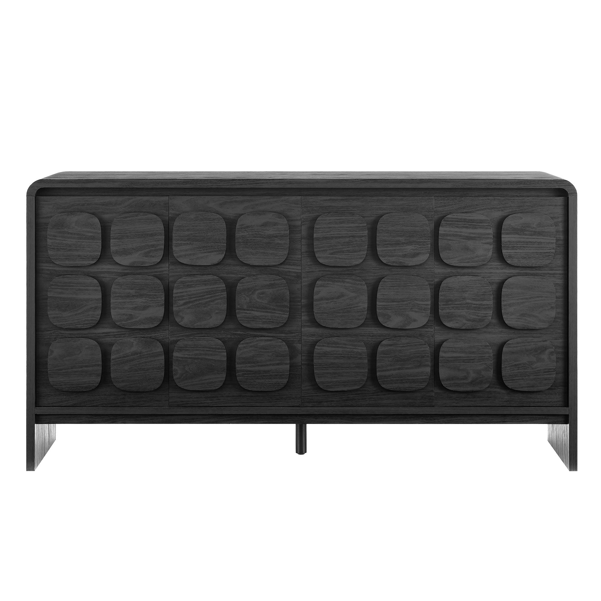 Toscana 61" Sideboard - Black
