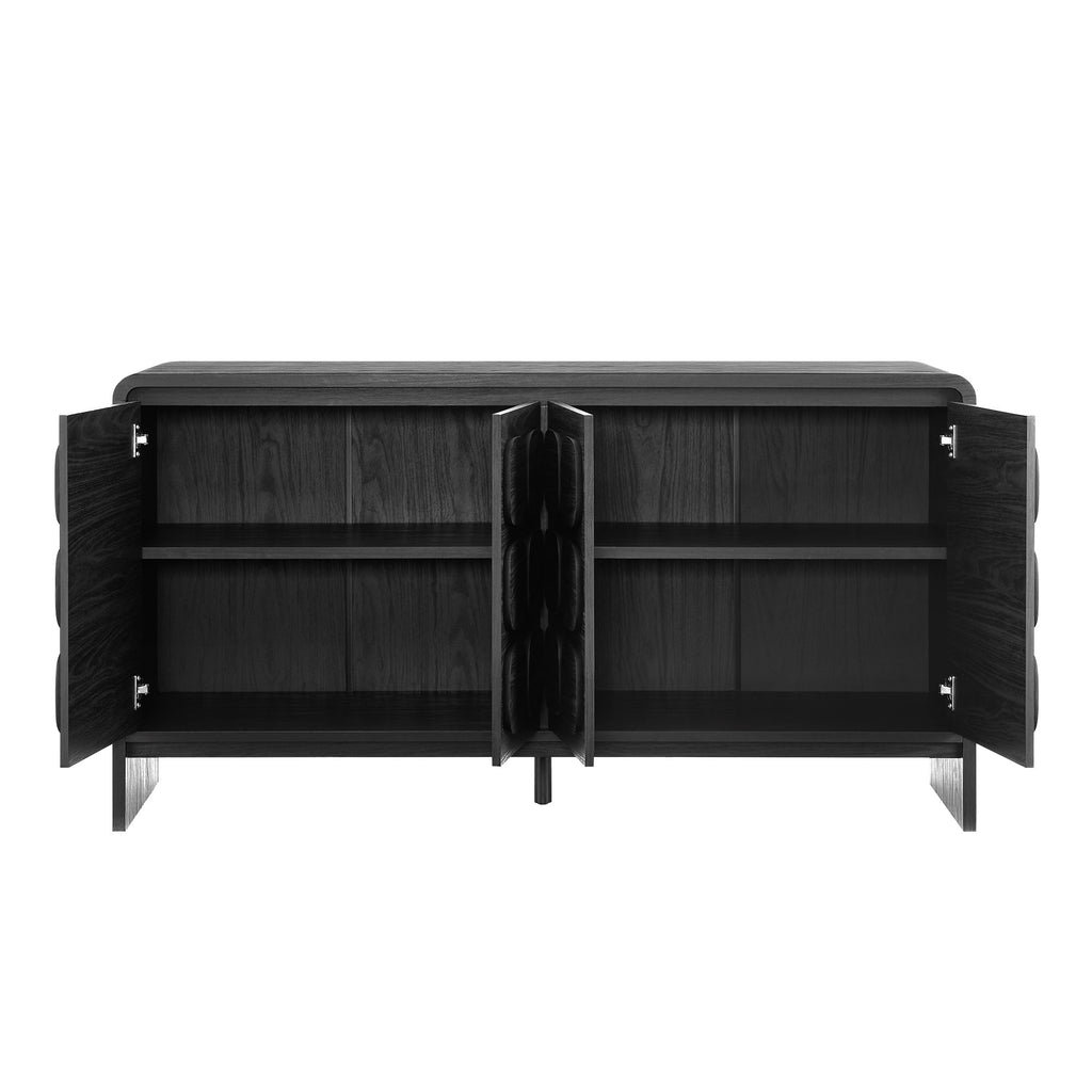Toscana 61" Sideboard - Black