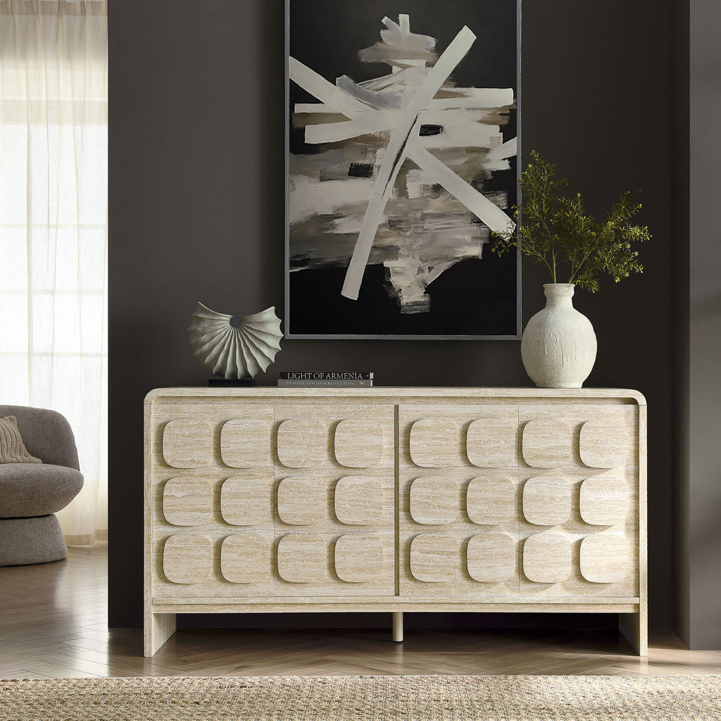 Toscana 61" Sideboard - Travertine