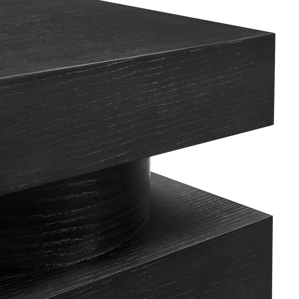 Perpetuate Totem End Table - Black