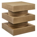 Perpetuate Totem End Table - Caramel Ash