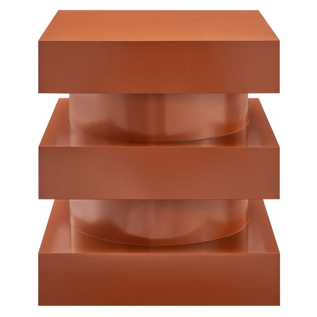Perpetuate Totem End Table - Cayenne