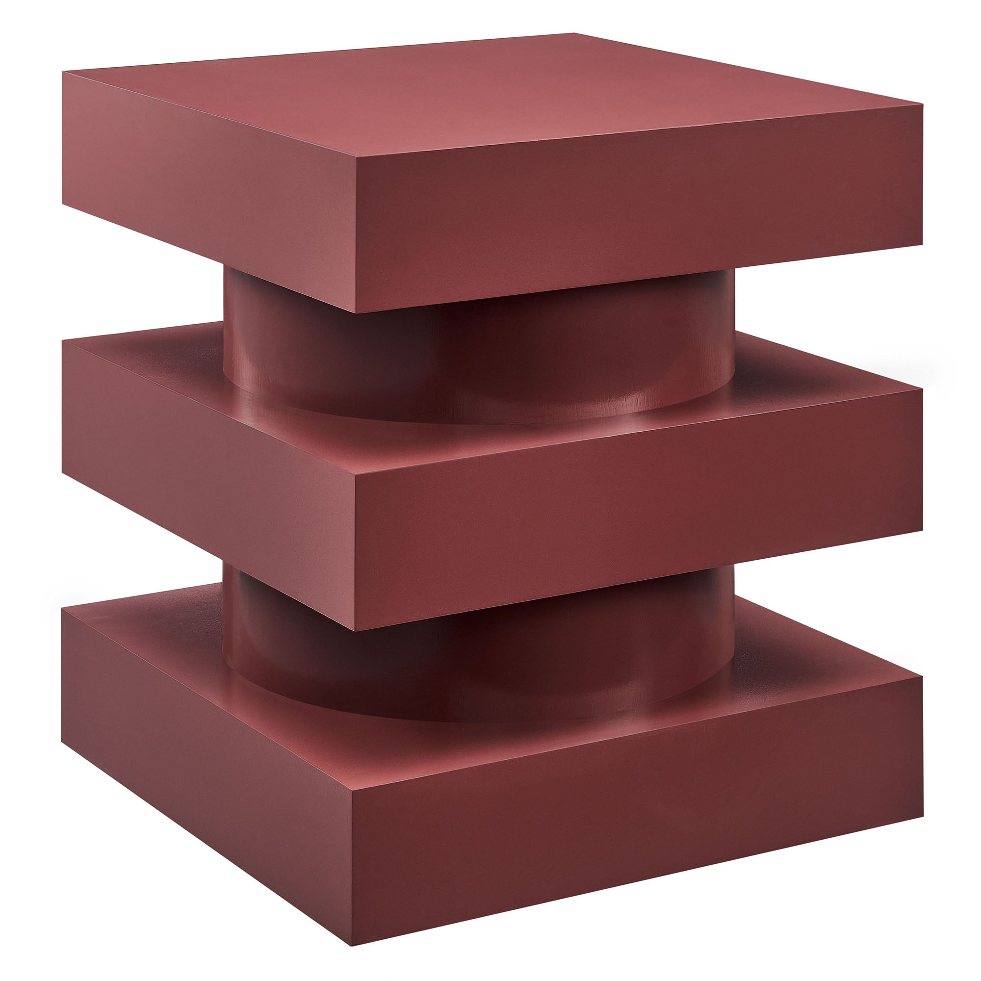 Perpetuate Totem End Table - Spiced Apple