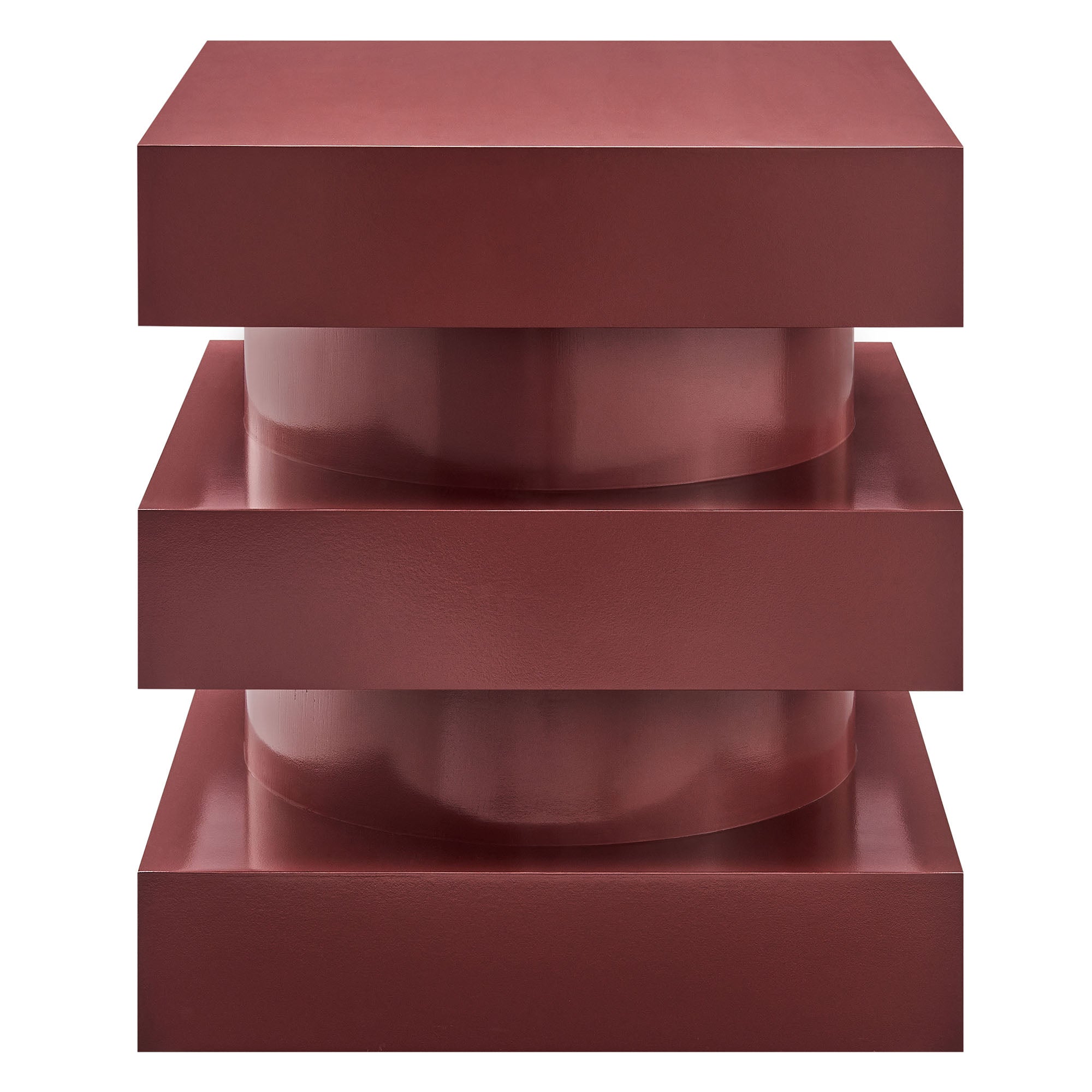 Perpetuate Totem End Table - Spiced Apple