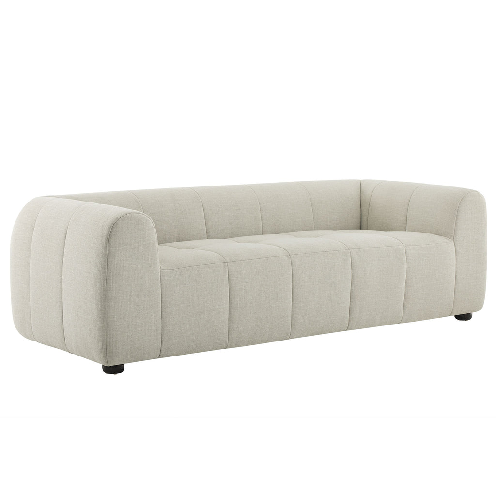 Liana Upholstered Fabric Sofa - Linen