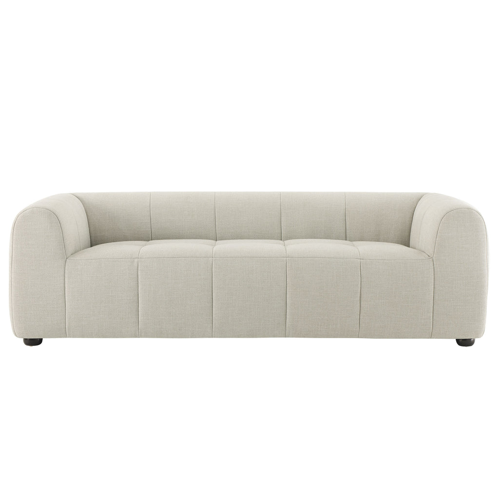 Liana Upholstered Fabric Sofa - Linen