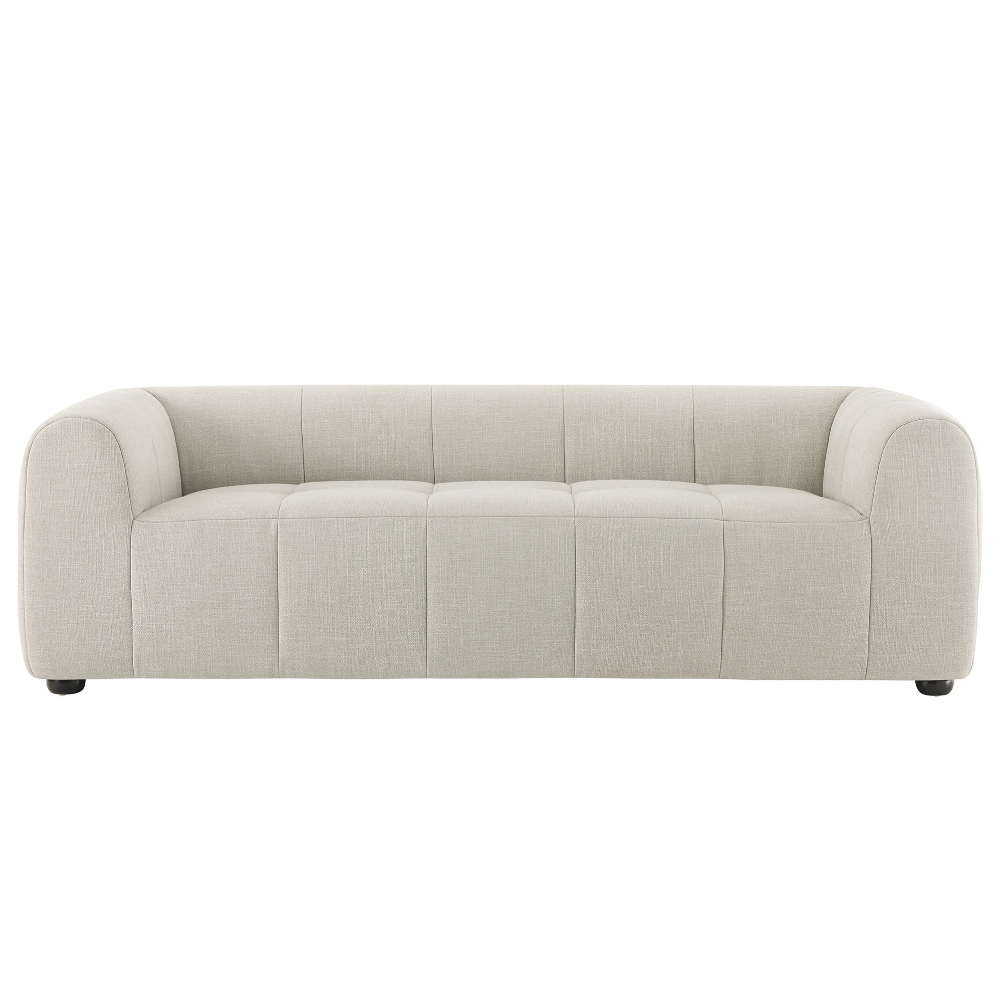 Liana Upholstered Fabric Sofa - Linen