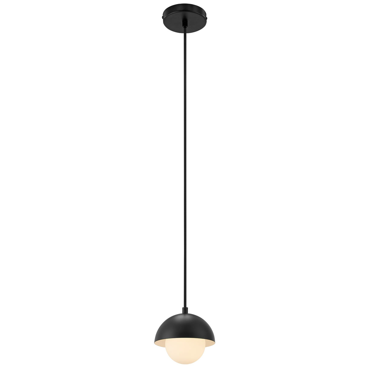 Eclipse Globe Pendant Light - Black