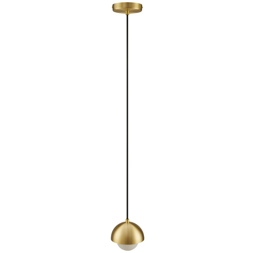 Eclipse Globe Pendant Light - Brass